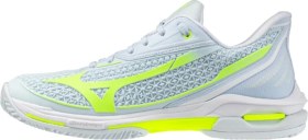 Resim Mizuno Wave Exceed Tour 7 CC Kadın Tenis Ayakkabısı Beyaz / Sarı 