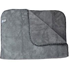 Resim Spark 2316 Mikrofiber Peluş Oto Kurulama Bezi 60X90 Cm. Gri 1 Adet 