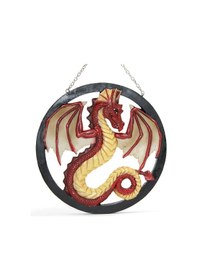 Resim Duvara Asmalı Polyester Dragon Pano Renkli 