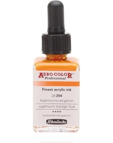 Resim Schmincke Aero Color Cadmium Orange Hue Mürekkep 28ml 