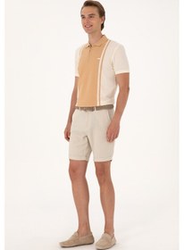 Resim U.s. Polo Assn. Erkek Taş Şort / Bermuda 50300446-vr049 Taş 