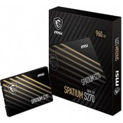 Resim Spatium S270-240G 240 GB 500/400 MB/s 2.5" Sata3 SSD MSI