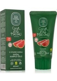 Resim Eyüp Sabri Tuncer Doğal Karpuz Özlü 2-6 Yaş Çocuk Diş Macunu 60 Ml 