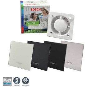 Resim Bosch F1700 Ws 100 Dp100 Mb Mat Siyah Cam Duvar Tipi Aspiratör 