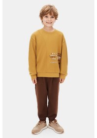 Resim Xo Kids Erkek Çocuk Pantolon 8-14 Yaş 69300 Kahverengi 