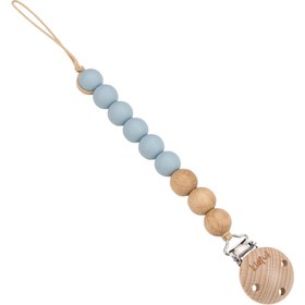 Resim Kidful Boncuk Emzik Askısı - Dusty Blue 