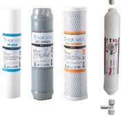 Resim Aqua Fly MEMBRANSIZ Çift Karbonlu Su Arıtma Cihazı Filtresi 4Lü Set Arıtıcı Filtresi 