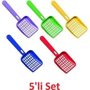 Resim Mio Kedi Kumu Küreği 5'li 19 x 8 x 2 CM 