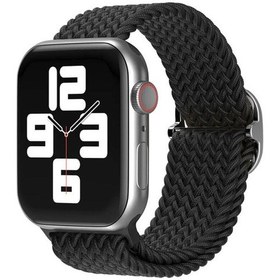 Resim Koodmax İos Uyumlu Watch 1 2 3 4 5 6 7 8 Se Ultra Solo Loop Hasır Örgü Tokalı Kordon 42 44 45 49mm 