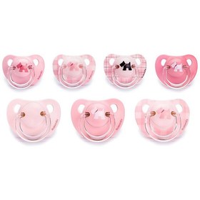 Resim Suavinex Ortodontik Silikon Emzik 0-6Ay - Pembe 