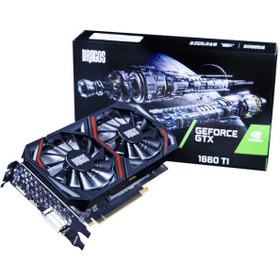 Resim DRAGOS Cuda GTX1660TI GDDR6 192Bit Hdmi.Dvi.Dp Çift Fan 6GB Ekran Kartı (BOX) 