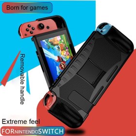 Resim Nintendo Switch İçin Tpu Yumuşak Koruyucu Kabuk Düşme Direnci Mavi 
