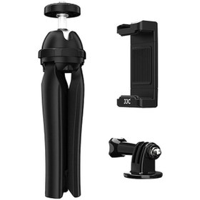 Resim Jjc Tp-Mt1K Hero Aksiyon Kamera Ve Telefon Adaptörlü Mini Tripod 