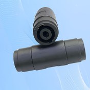 Resim Yüksek Kaliteli 4-Pin Speakon Ses Bağlantısı Yedek Parçası - Dayanıklı PVC & Alaşım, Erkekten Dişiye Doğrudan Bağlayıcı Karaoke, Konserler, Açık Hava Performansları ve Sahne Ses Sistemleri için 