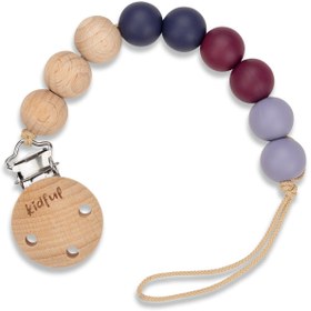 Resim Kidful Boncuk Emzik Askısı - Plum 