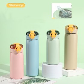 Resim 1 adet, 320ml/460ml Paslanmaz Çelik Vakumlu Bardak, 10.8oz/15.5oz Taşınabilir Su Bardağı, Termal Su Bardağı, Ev, Açık Hava, Seyahat için Uygun 