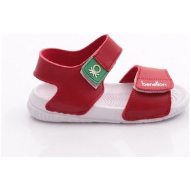 Resim Benetton Bn-1252 Çocuk Terlik Kirmizi 