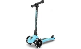 Resim Die Grup Turkuaz Renkli LED Tekerlekli Çocuk Scooter, Scoot And Ride Highwaykick 3 