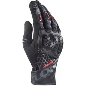 Resim Clover Predator-2 Korumalı Motosiklet Eldiveni Siyah 
