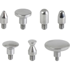 Resim Doctor Pdr Tools Pdr Tools M8 Vida Ucu Çap Değiştirilebilir Çelik Mantar Başlı Boyasız Göçük Düzeltme 