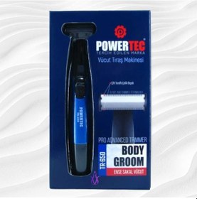 Resim Powertec TR650 Ense Sakal Vücut Tıraş Makinesi 