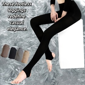 Resim Kadınlar için Yüksek Bel Bale Taytları - %92 Naylon ve %8 Elastan Esnek Zayıflama Ayaklı Tayt Dans ve Günlük Giyim için, 4 Renk (Siyah/Kahverengi/Bej/Gri), Sadece Elde Yıkama 