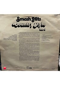 Resim Smash Hits Country Style No. 4 Music For Pleasure, Mfp 50196, Stereo, 1975 