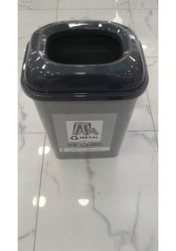 Resim Metal Atık Geri Dönüşüm Kutusu Çöp Kovası 50 Litre 