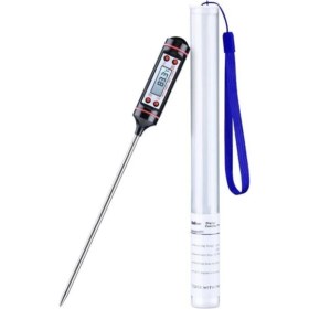 Resim Dijital Sıcaklık Ölçer Termometre, -50°C - 300°C Arası Kullanım İçin Yoğurt Mayalama Yardımcısı 