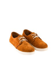 Resim Moosefield Kadın Taba Hakiki Deri Sneaker 