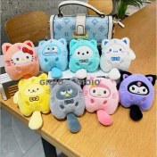 Resim Silver1 Iyi Şanslar Bebek Sevimli Karikatür Peluş Bebek Çanta Kolye Kız Öğrenci Bebek Asılı Anahtar (Yurt Dışından) 