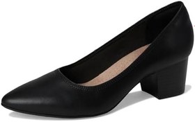 Resim Clarks Kadın Ellanie Hope Pompası, Siyah Deri, 5.5 