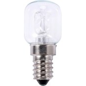 Resim E14 Yüksek Sıcaklık Ampul 500 Derece 25W Halojen Kabarcık Fırını Ampul E14 250V 25W Kuvars Ampul (Yurt Dışından) 