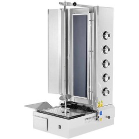 Resim Karacasan Elektrikli 5 Radyan Alttan Motorlu Döner Ocağı Makinesi Krcs.amdoe.5 