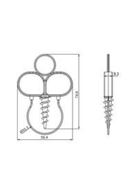 Resim Tek Kullanımlık Promosyon Tirbuşon 500 Adet Çok Renkli 