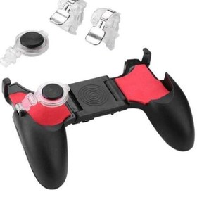 Resim 5 İn 1 Pubg Fortnite W10 Oyunlarına Uyun Oyun Konsolu Tüm Telefonlara Uyumlu Gamepad 