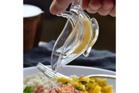 Resim Feyza Design Şekilli Limon Sıkacak, Pratik ve Şık Sunumluk Tasarım 