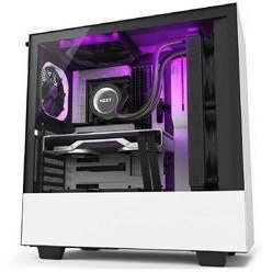 Resim Nzxt H510 CA-H510B-W1 Usb 3.1 Temper Mat Beyaz Atx Mıd-Tower Gaming 
