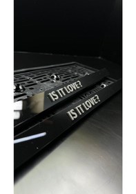 Resim 5d Is It Love Lux Pleksi Takmatik Plakalık 