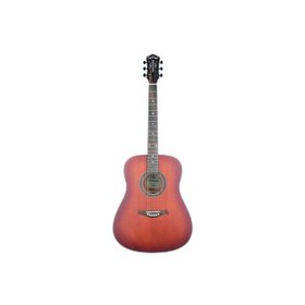 Resim Madison MAG-41M-TRD Trans Red Akustik Gitar (Kılıf-Pena) 