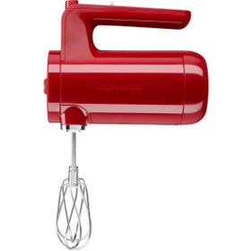 Resim KitchenAid 5KHMB732EER Kablosuz El Mikseri Empire Red 