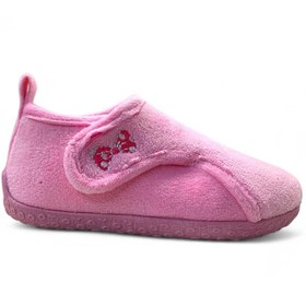 Resim Tuğba Ortopedi 3421 Hafif Esnek Kız Çocuk Okul Öncesi Pembe Panduf 