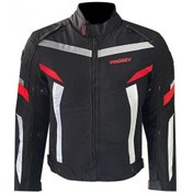 Resim Motosiklet Montu 4 Mevsim Full Koruma Özel Oxford 600-d Kumaş Motor Mont Kırmızı 