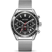 Resim Tenfowee Megır Erkek Kol Saati - Multifonksiyonel Kronograf, Kalender, 3atm Su Geçirmezliği, Akıllı Işık Fonksiyonu, Dayanıklı Çelik Kordon Ve Kasa Çok Renkli 