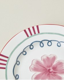 Resim English Home Florentis Bone Porselen Pasta Tabağı 19 Cm Renkli Çok Renkli 