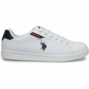 Resim U.S. Polo Assn. U.S. Polo Assn. Unisex Beyaz Snekars USPA 859 