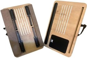 Resim Axolotl SUPPLYPLUS safir Telefon Tablet Bölmeli Katlanır Ayaklı Minderli Laptop Sehpası Bilgisayar Çalışma Masas 