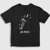 Resim Unisex Çocuk Siyah Icon Guns N' Roses Slash T-Shirt 