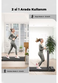 Resim Relax Uzaktan Kumandalı Katlanabilir Portatif Yürüme ve Koşu Bandı - 12 KM Hız 