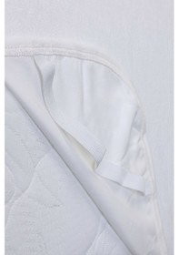 Resim Altın Karma Bebe Alez 70x130 Cm Sıvı Geçirmez Pamuk Yatak Koruyucu Alez Beyaz 
